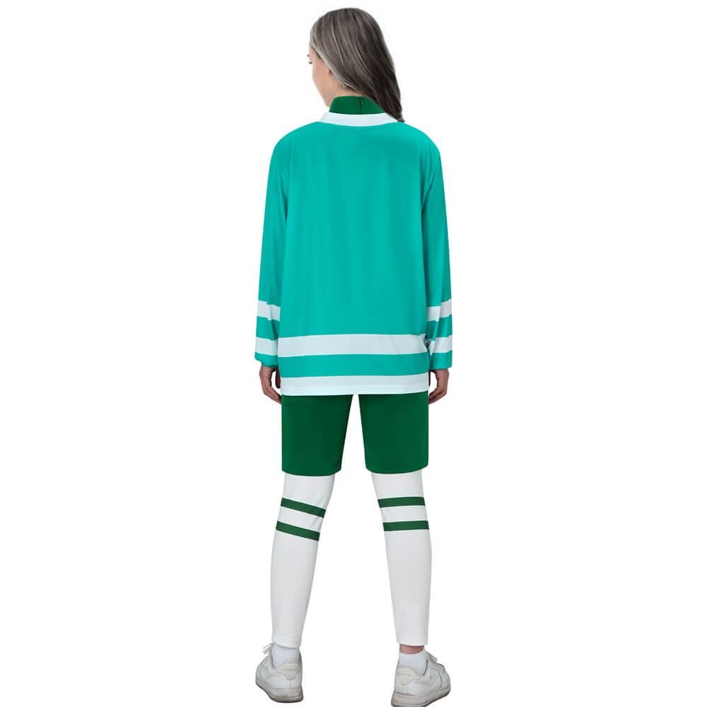 Riley Andersen Fog Horns Team Uniform Inside Out 2 Cosplay Costume (S-3XL Ready to Ship) Vikidoky