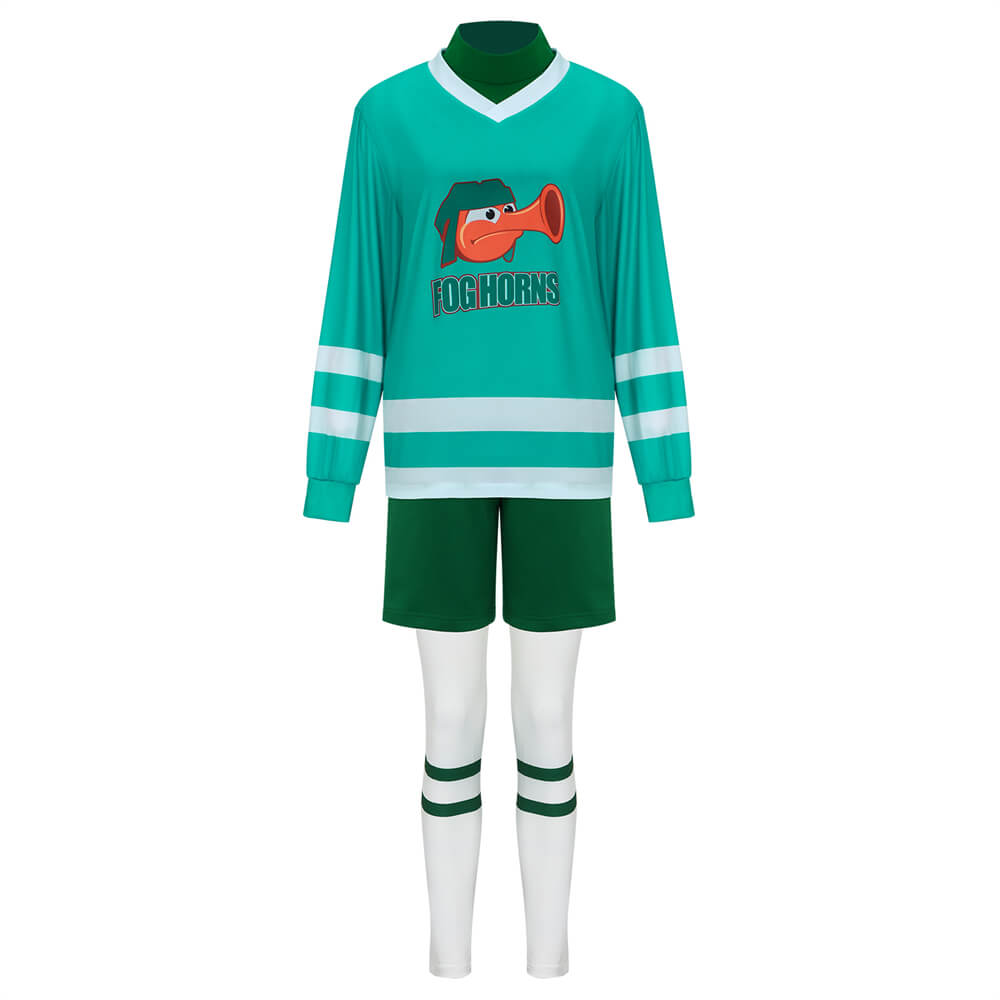 Riley Andersen Fog Horns Team Uniform Inside Out 2 Cosplay Costume (S-3XL Ready to Ship) Vikidoky