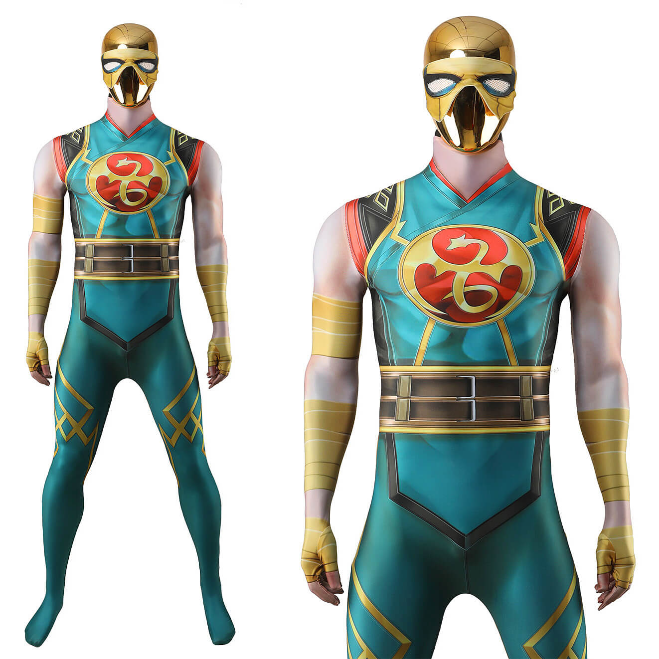 Rivals Iron Fist Cosplay Costume 3D Printed