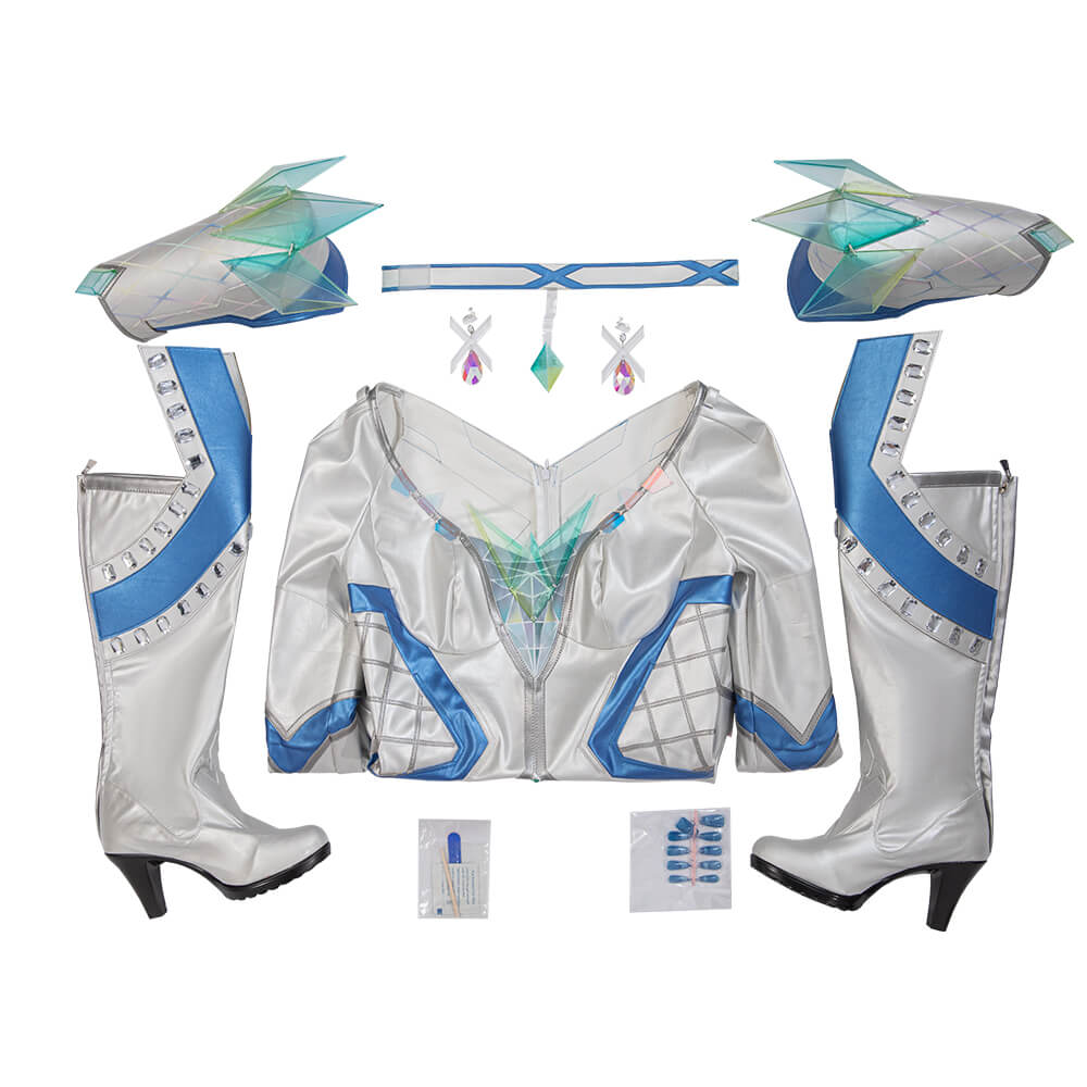 Rivals White Queen Emma Frost Cosplay Costume