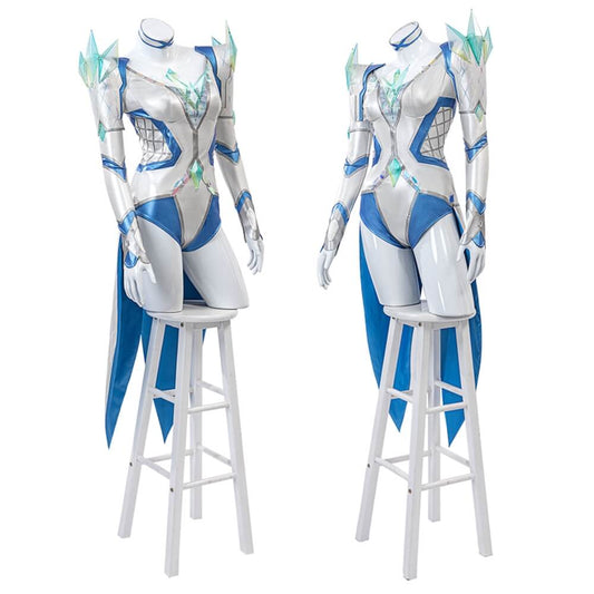 Rivals White Queen Emma Frost Cosplay Costume - VikiDoky