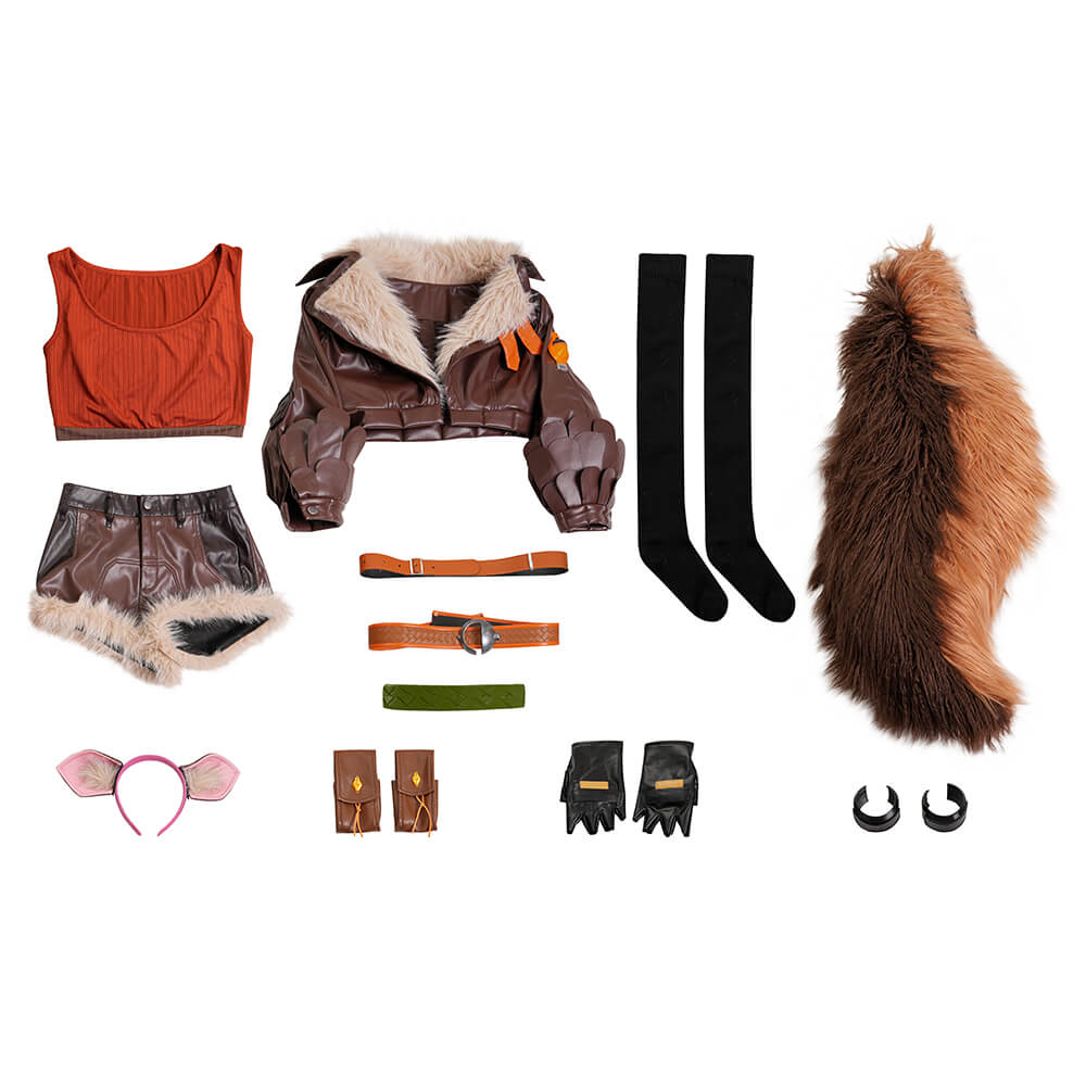 Rivals Squirrel Girl Doreen Green Cosplay Costume - VikiDoky
