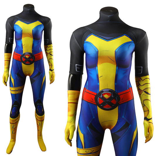 Rivals Magik Bodysuit Cosplay Costume Retro X-Uniform - VikiDoky