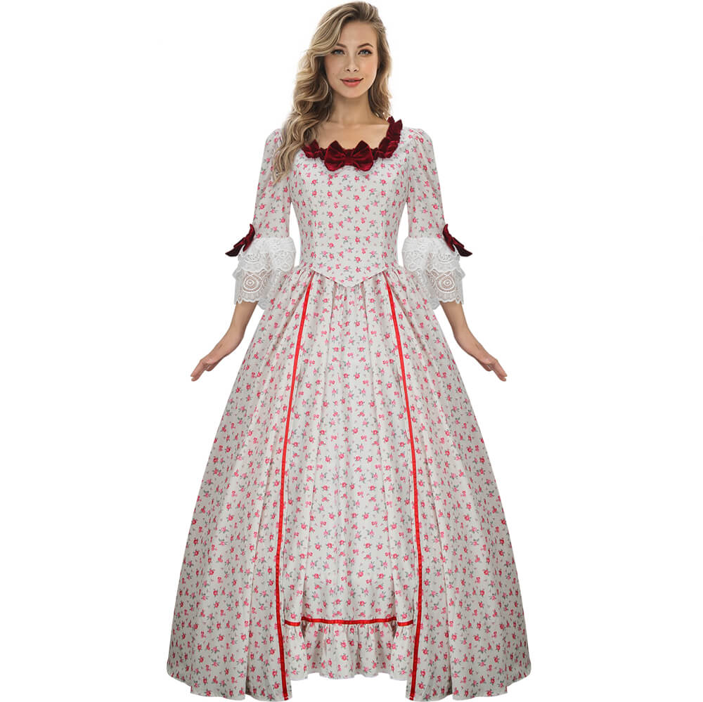 Rococo Dress Gothic Victorian Style Halloween Outfits