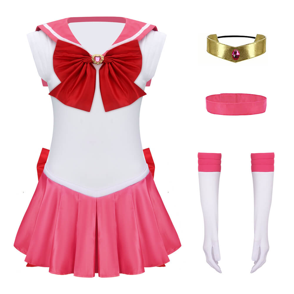Chibiusa Tsukino Anime Cosplay Costume Vikidoky
