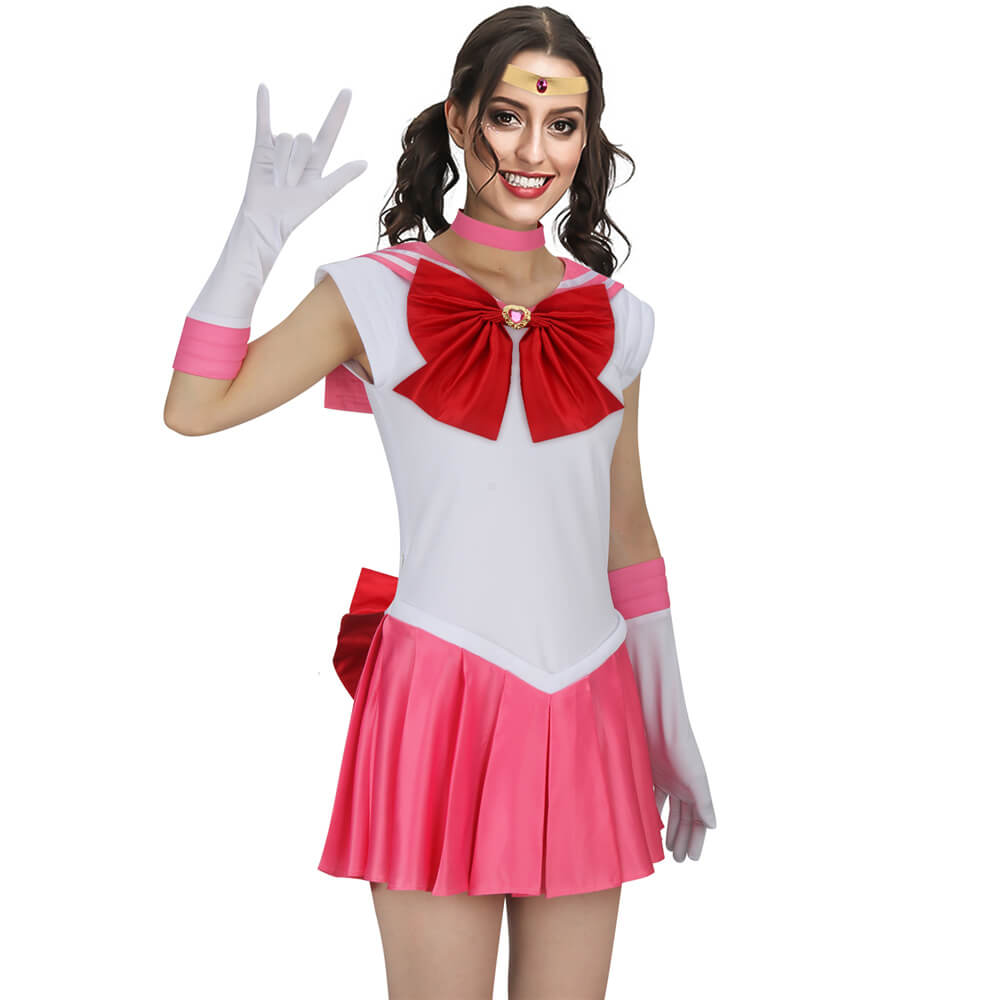 Chibiusa Tsukino Anime Cosplay Costume Vikidoky