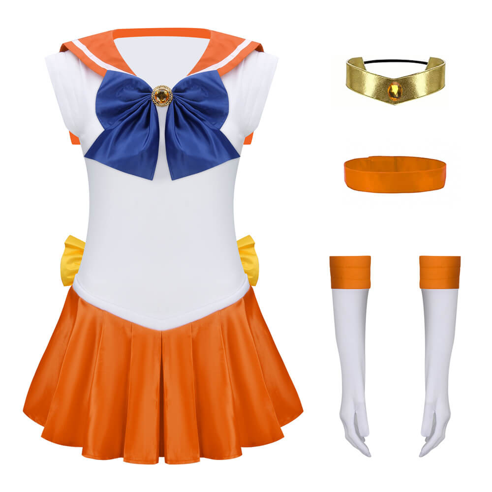 Minako Aino Anime Cosplay Costume Vikidoky