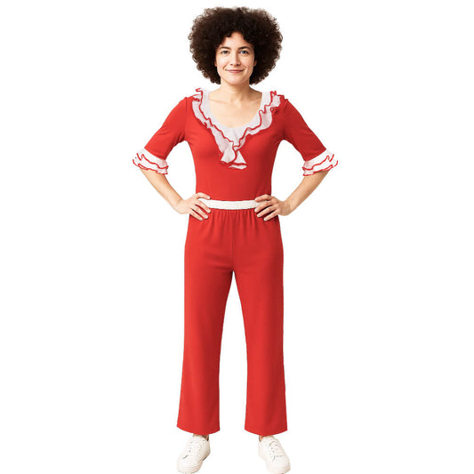Sally O'Malley Im 50 Kick Lady Cosplay Costume Saturday Night Live - VikiDoky