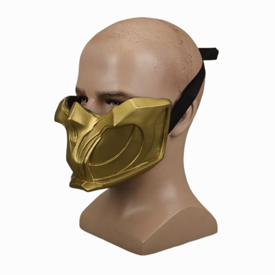 Mortal Kombat 11 Scorpion Hanzo Hasashi Cosplay Mask Vikidoky