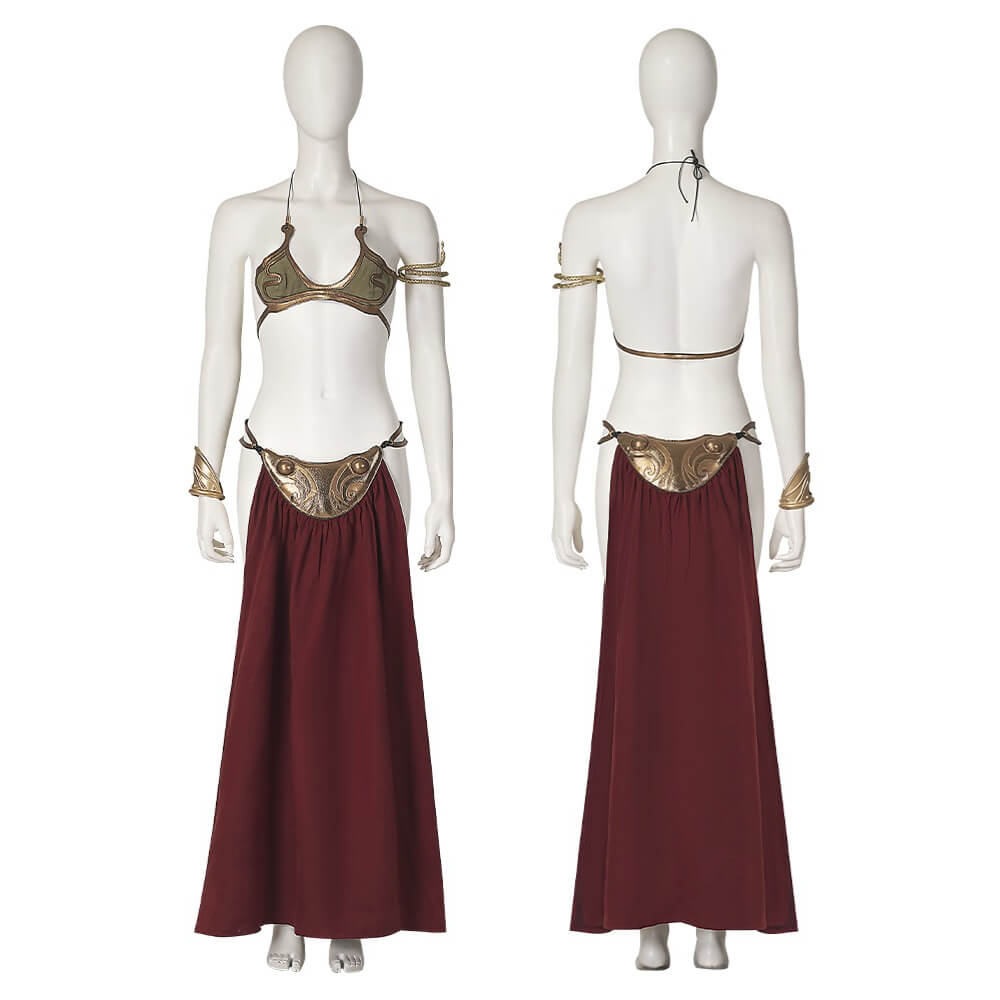 Star Wars Leia Slave Cosplay Costume Return of the Jedi