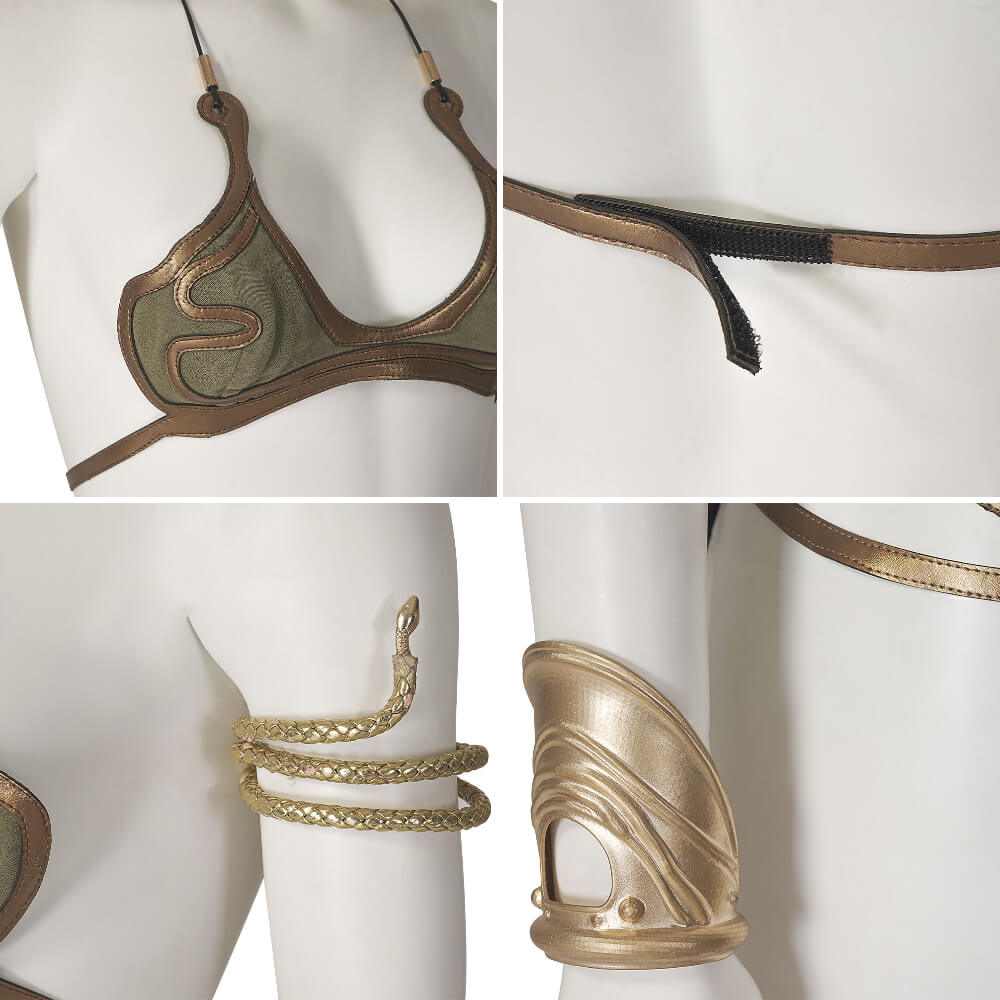 Star Wars Leia Slave Cosplay Costume Return of the Jedi