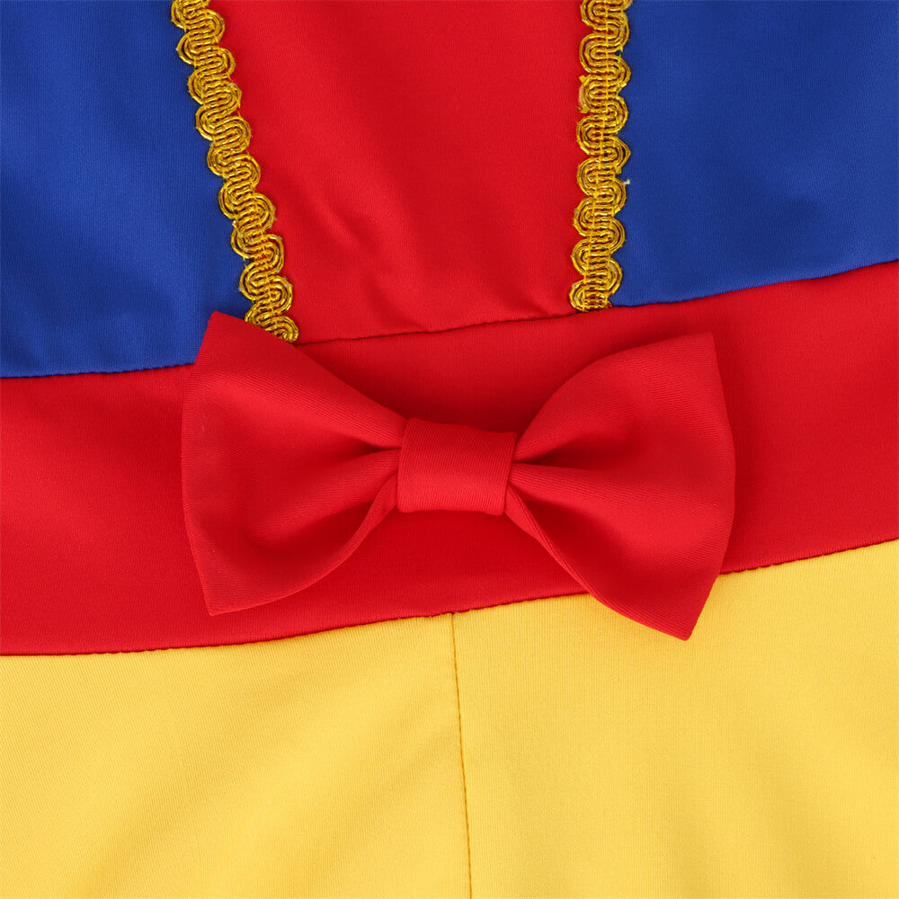 Snow White Twirl Party Dress for Summer Vikidoky