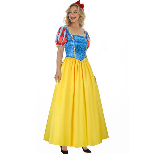 Snow White Princess Dress Cosplay Costume Vikidoky (Ready to Ship) Vikidoky