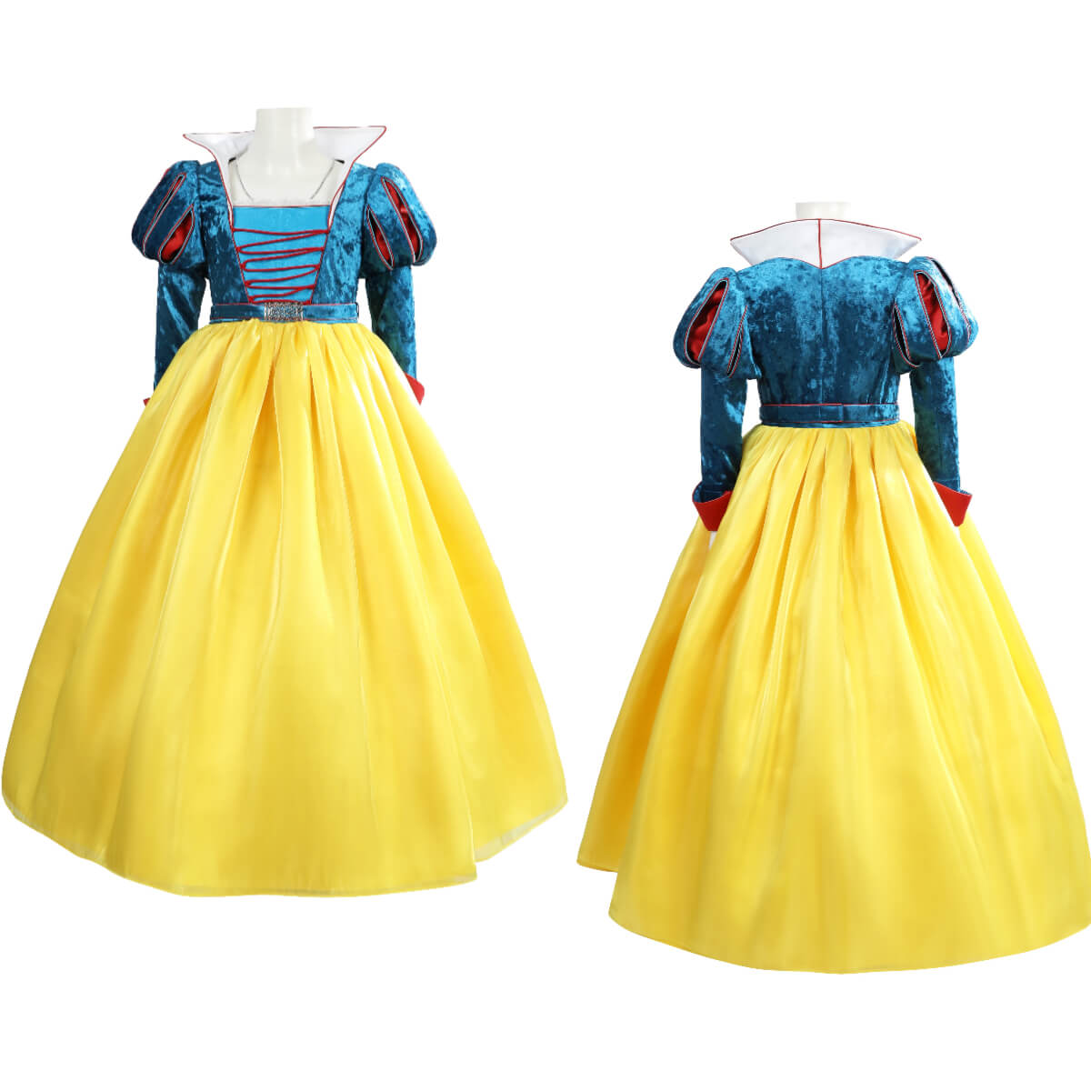Snow White 2025 Party Dress Cosplay Costume For Women Kids Vikidoky