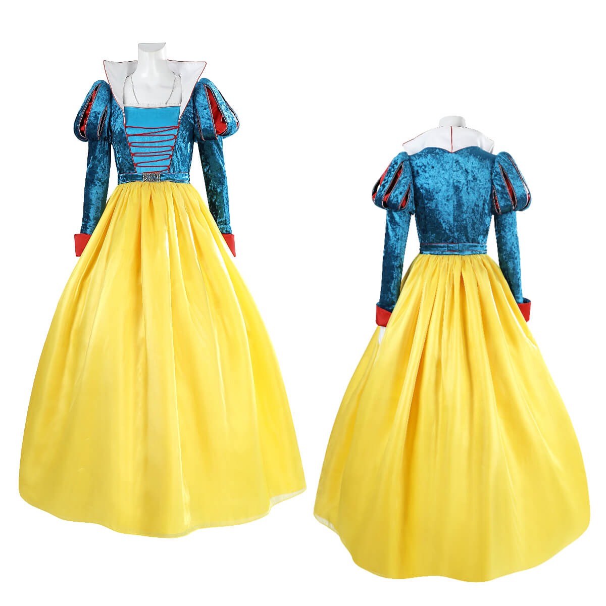 Snow White 2025 Party Dress Cosplay Costume For Women Kids Vikidoky