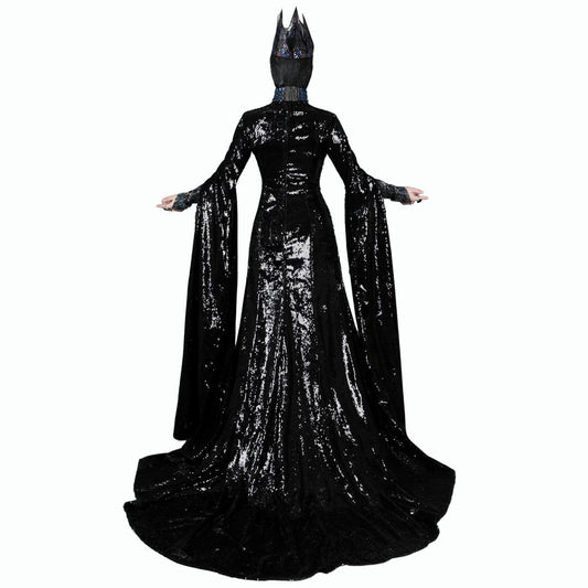 Snow White 2025 Evil Queen Dress Cosplay Costume Grimhilde - VikiDoky