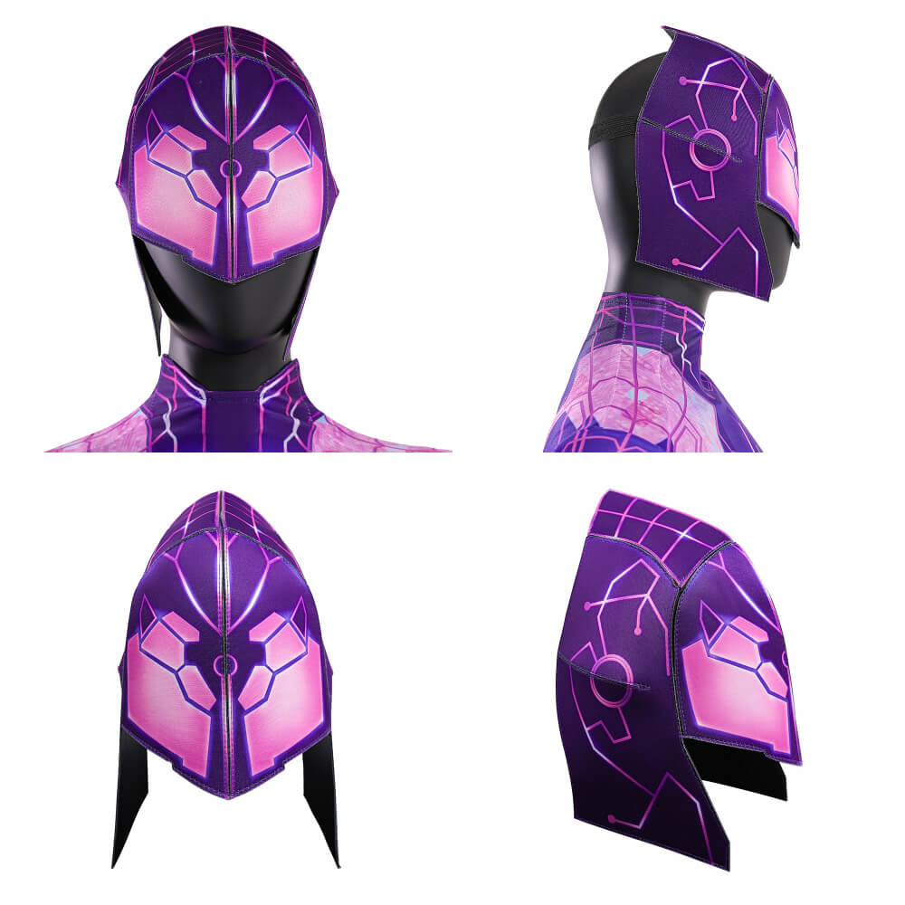 Across the Spider-Verse Spider-Byte Margo Kess Cosplay Costume Spider-Man Vikidoky