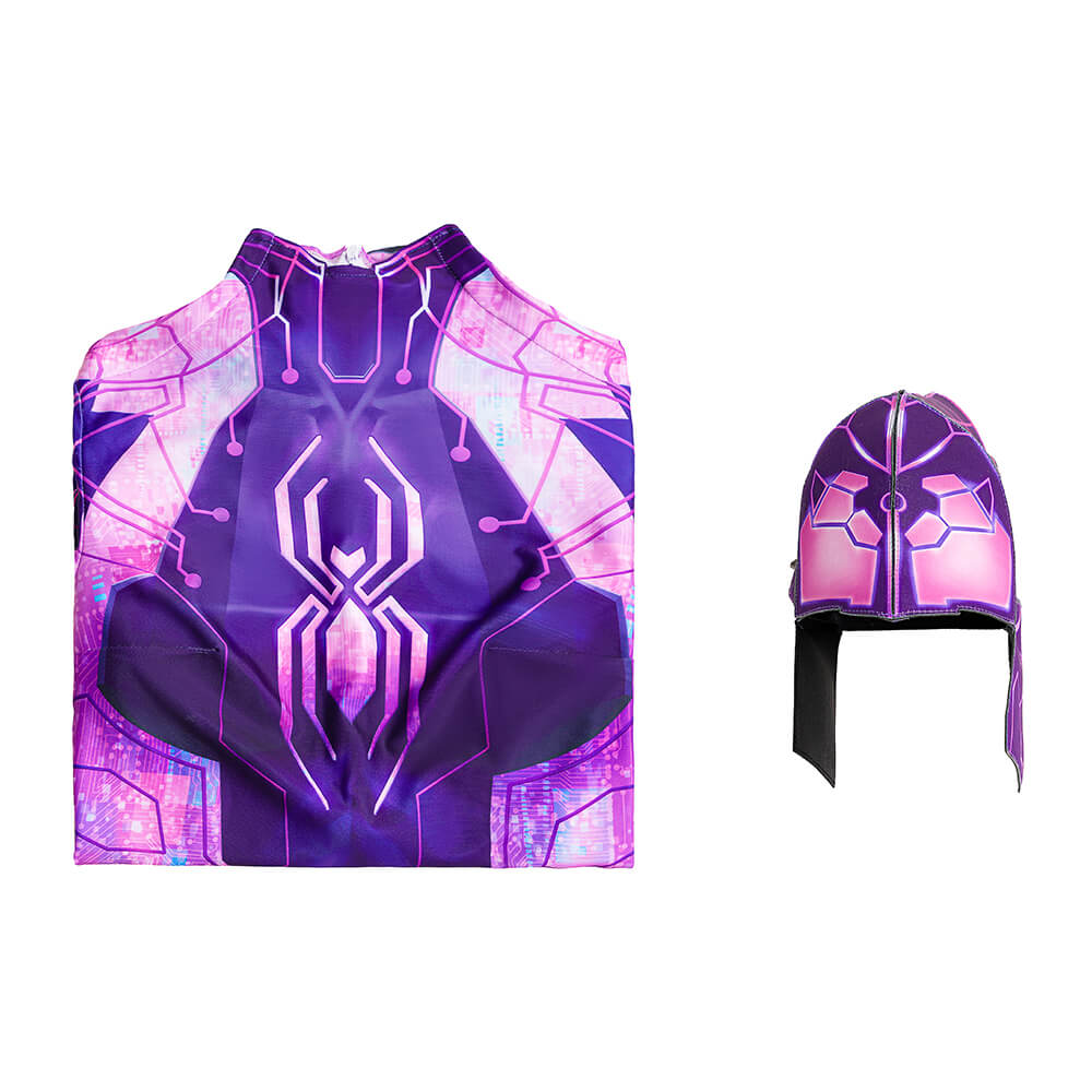 Across the Spider-Verse Spider-Byte Margo Kess Cosplay Costume Spider-Man Vikidoky