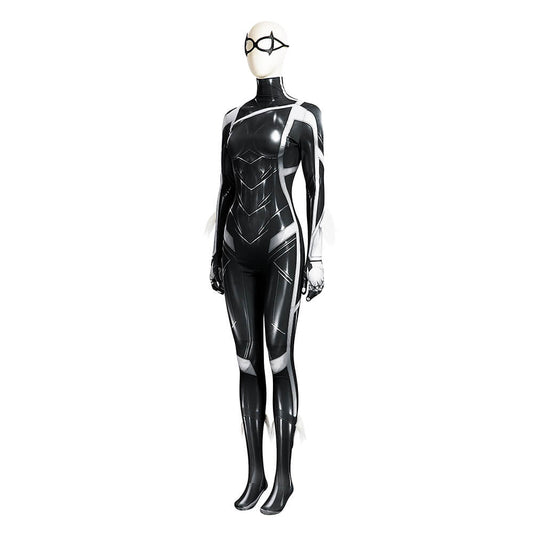 Spider-Man 2 Black Cat Suit Cosplay Costume Felicia Hardy Jumpsuit