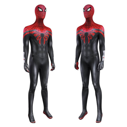 Spider-Man 2 PS5 Superior Spiderman Cosplay Costume Jumpsuit Mask Vikidoky
