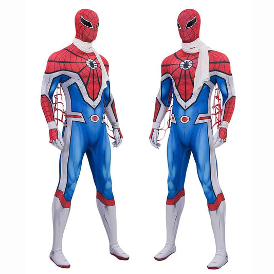 Spider-Man Takuya Yamashiro Cosplay Costume Printed Style Spider-Verse Vs. Venomverse