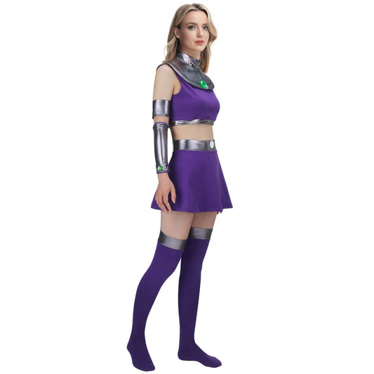Teen Titans Starfire Princess Koriand'r Cosplay Costume