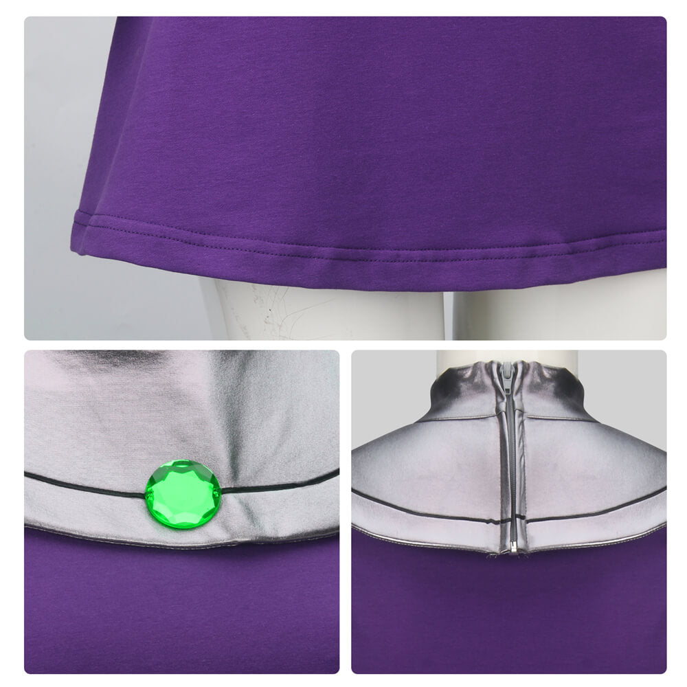 Teen Titans Starfire Princess Koriand'r Cosplay Costume Vikidoky