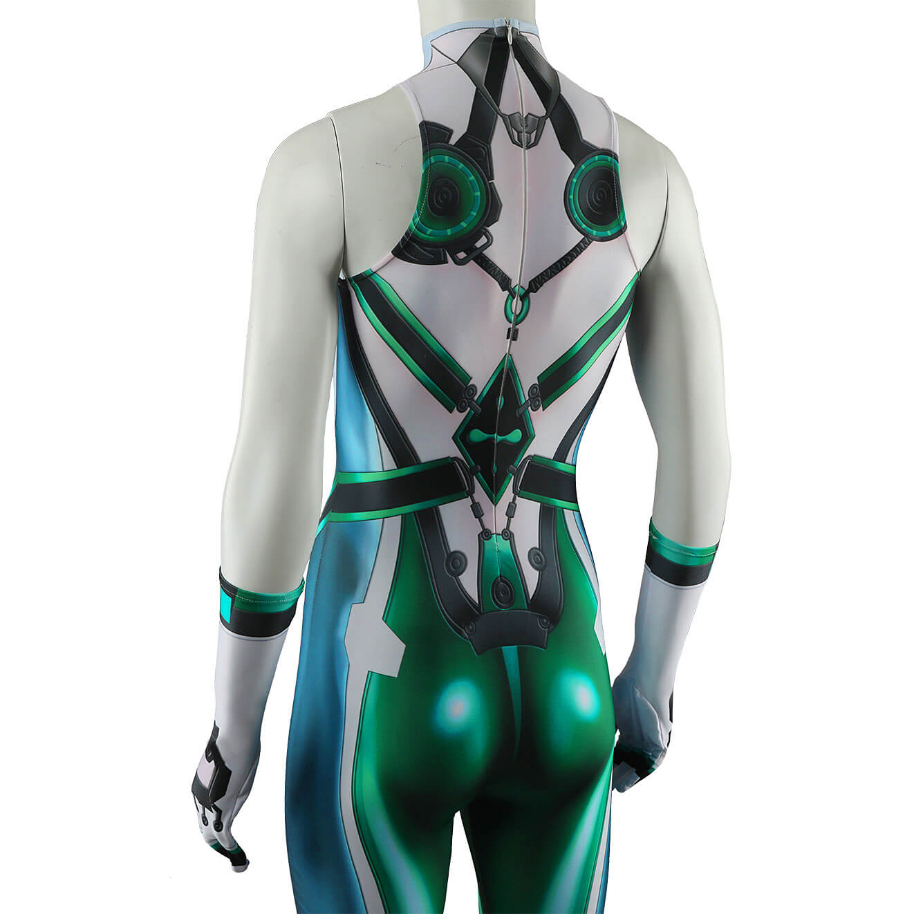 Stellar Blade Eve Cosplay Costume Jumpsuit Printed Style