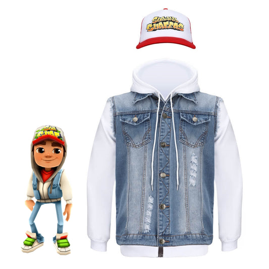 Subway Surfers Jake Cosplay Costume - VikiDoky