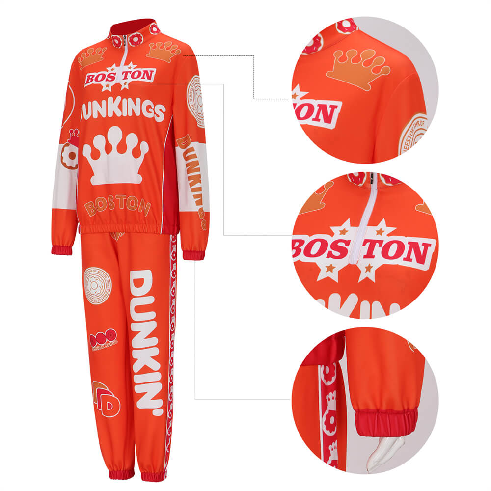 Super Bowl Dunkin Donuts Tracksuit Unisex Vikidoky