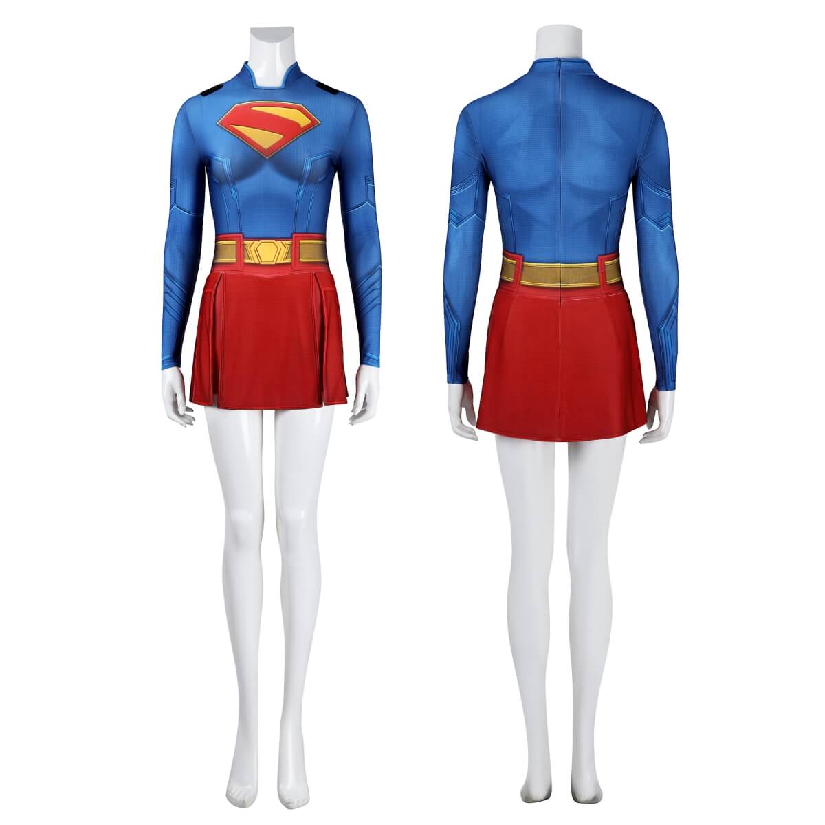 Supergirl 2025 Cosplay Costume Superman Legacy Kara Zor-El Printed Style