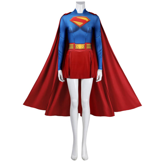 Supergirl 2025 Cosplay Costume Superman Legacy Kara Zor-El Printed Style