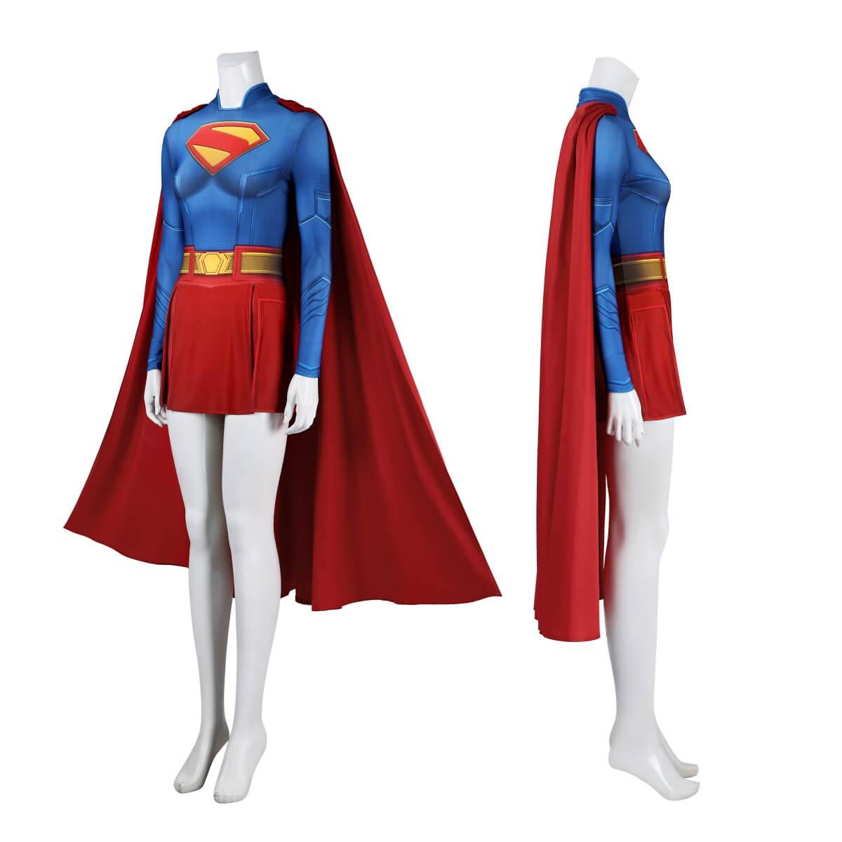 Supergirl 2025 Cosplay Costume Superman Legacy Kara Zor-El Printed Style