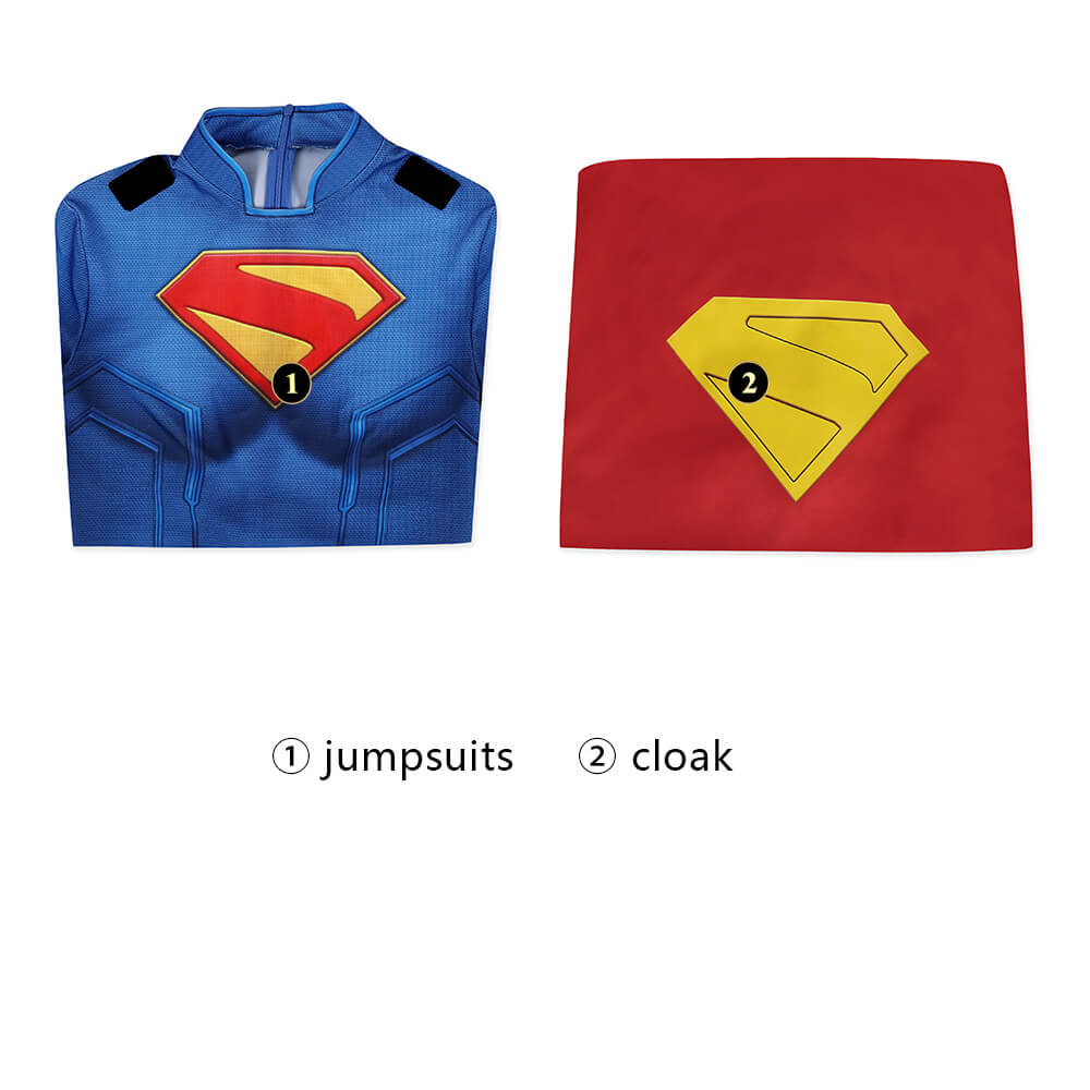 Supergirl 2025 Cosplay Costume Superman Legacy Kara Zor-El Printed Style