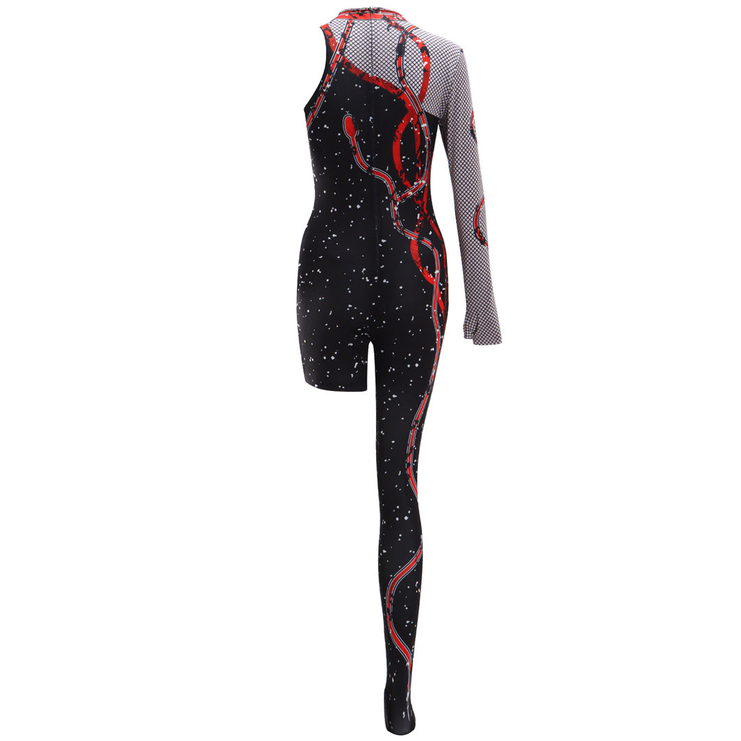 Taylor Swift Eras Tour Reputation Outfits Print Bodysuit Cosplay Costume Vikidoky