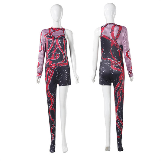 Taylor Swift Eras Tour Reputation Outfits Print Bodysuit Cosplay Costume