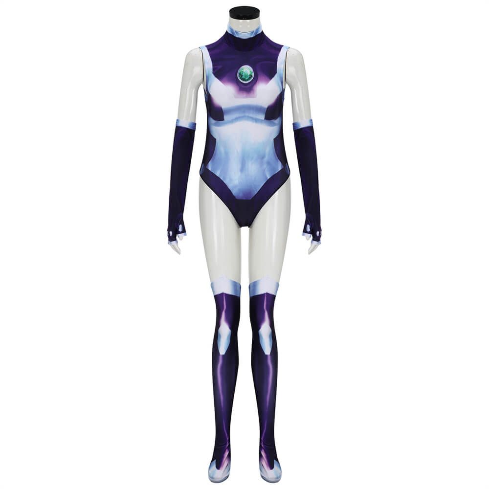 Teen Titans Starfire Princess Koriand'r Cosplay Costume Style B (L/XLReady to Ship) Vikidoky