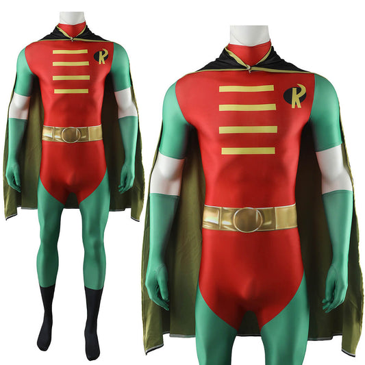 Teen titans Robin Cosplay Costume Printed Style - VikiDoky