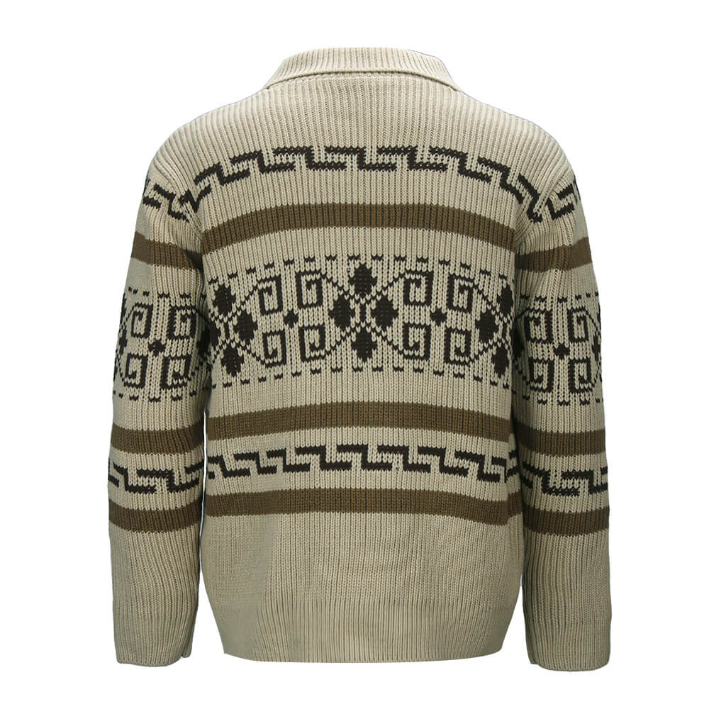 The Dude Sweater The Big Lebowski Jeffrey Zip Up Coat Vikidoky