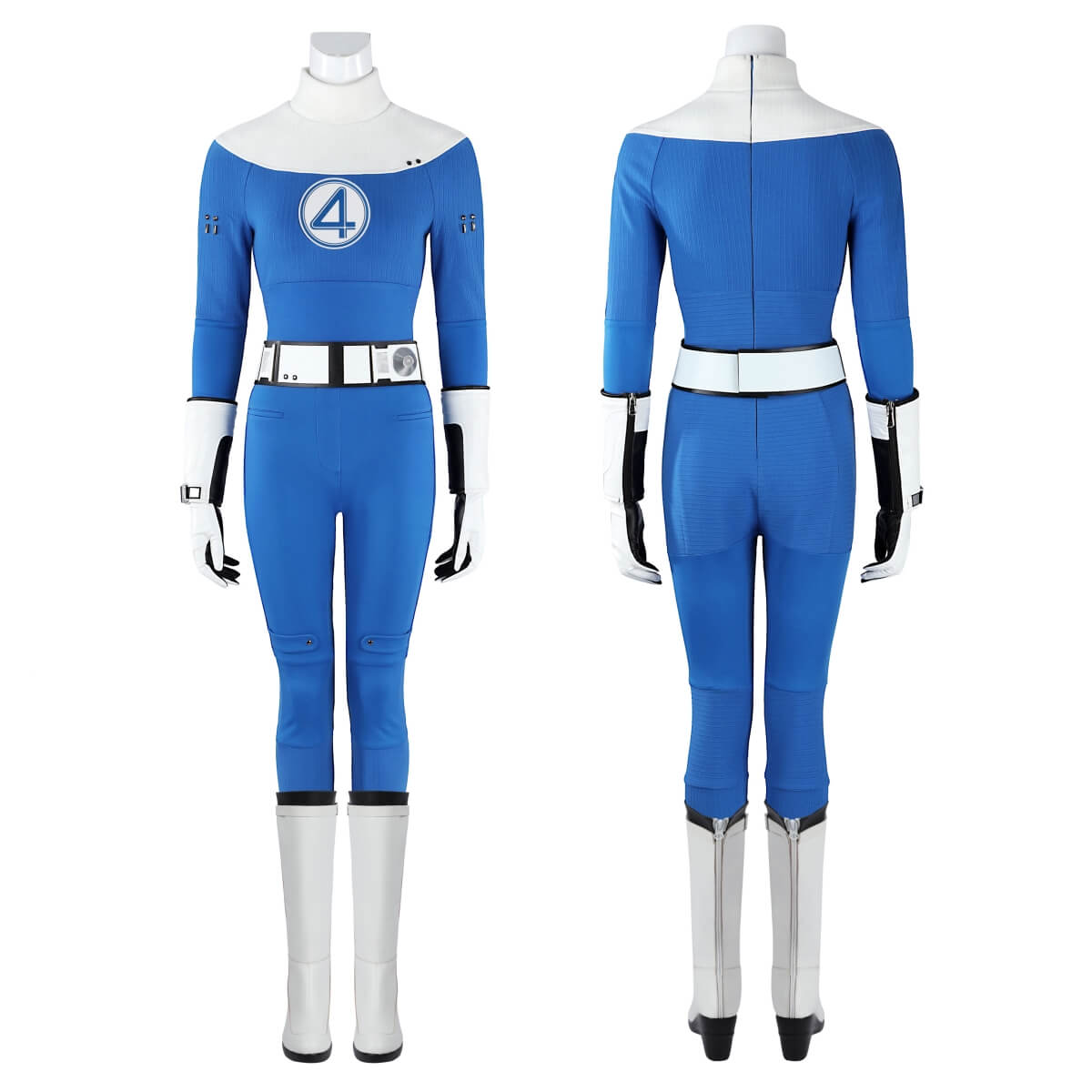Invisible Woman Cosplay Costume Sue Storm-The Fantastic Four First Steps Vikidoky