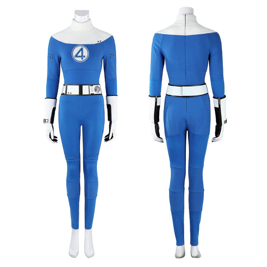 Invisible Woman Cosplay Costume Sue Storm-The Fantastic Four First Steps Vikidoky