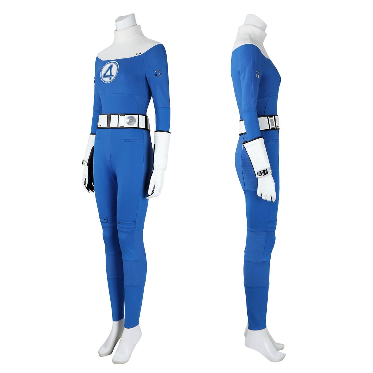Invisible Woman Cosplay Costume Sue Storm-The Fantastic Four First Steps Vikidoky