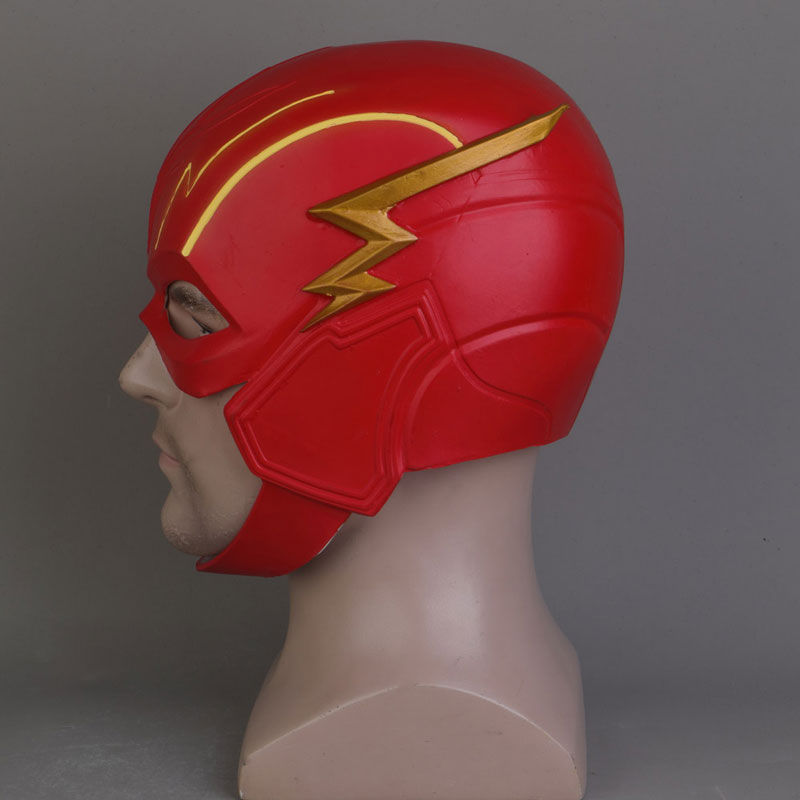The Flash 2023 Latex Mask Barry Allen Cosplay