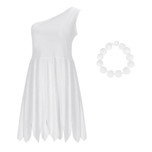 The Flintstones Wilma Flintstone Cosplay Costume Dress Vikidoky