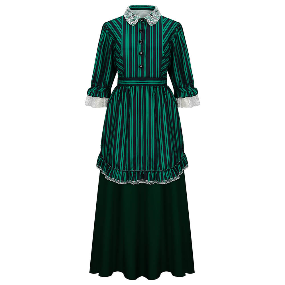 The Haunted Mansion Maid Cosplay Costume Vikidoky