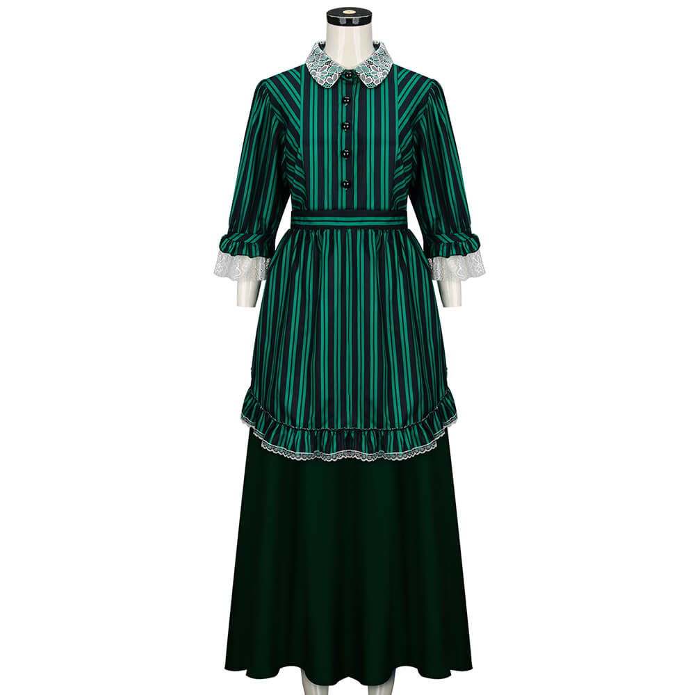 The Haunted Mansion Maid Cosplay Costume Vikidoky