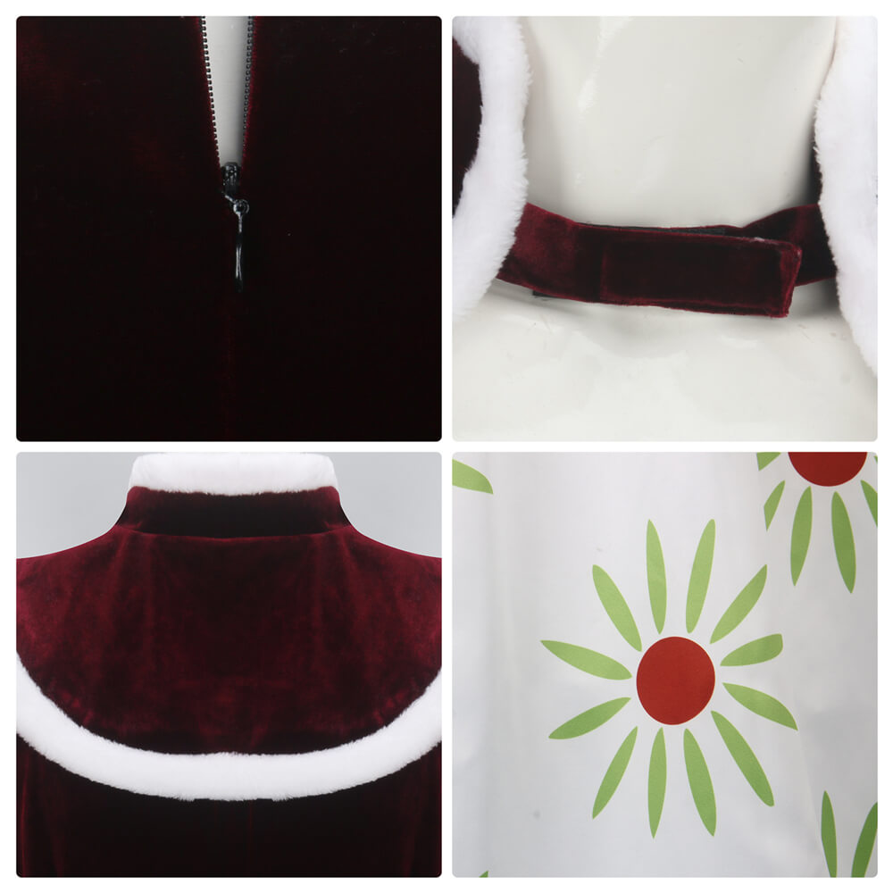 The Haunted Mansion Tightrope Walker Cosplay Costume Sally Slater Vikidoky
