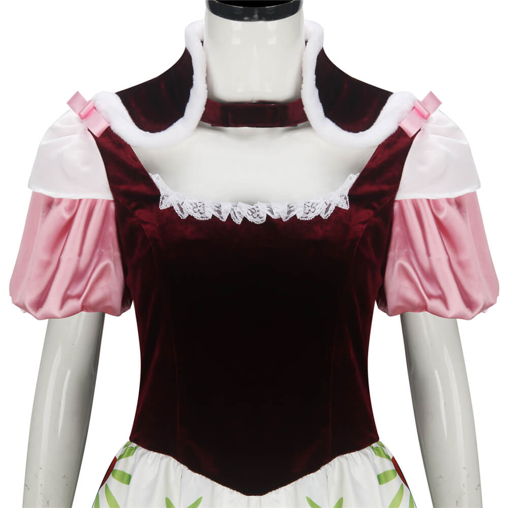 The Haunted Mansion Tightrope Walker Cosplay Costume Sally Slater Vikidoky