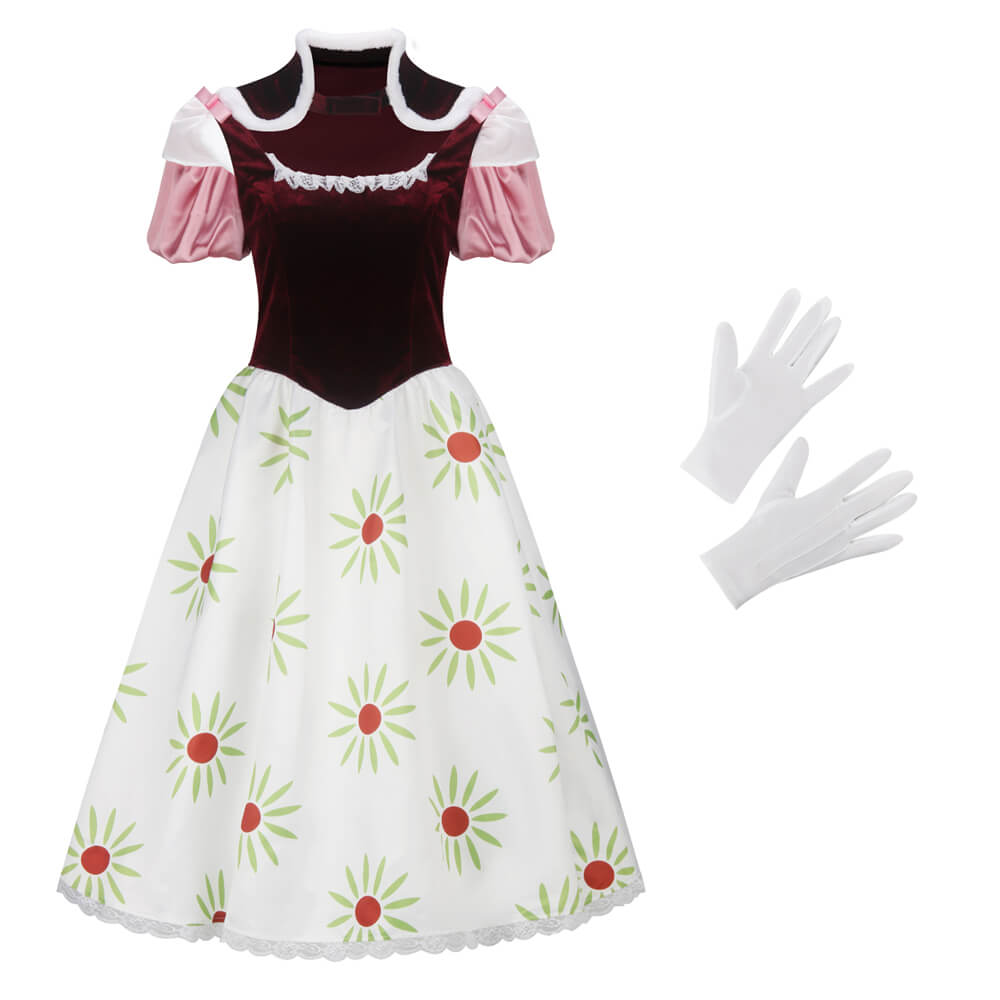 The Haunted Mansion Tightrope Walker Cosplay Costume Sally Slater Vikidoky