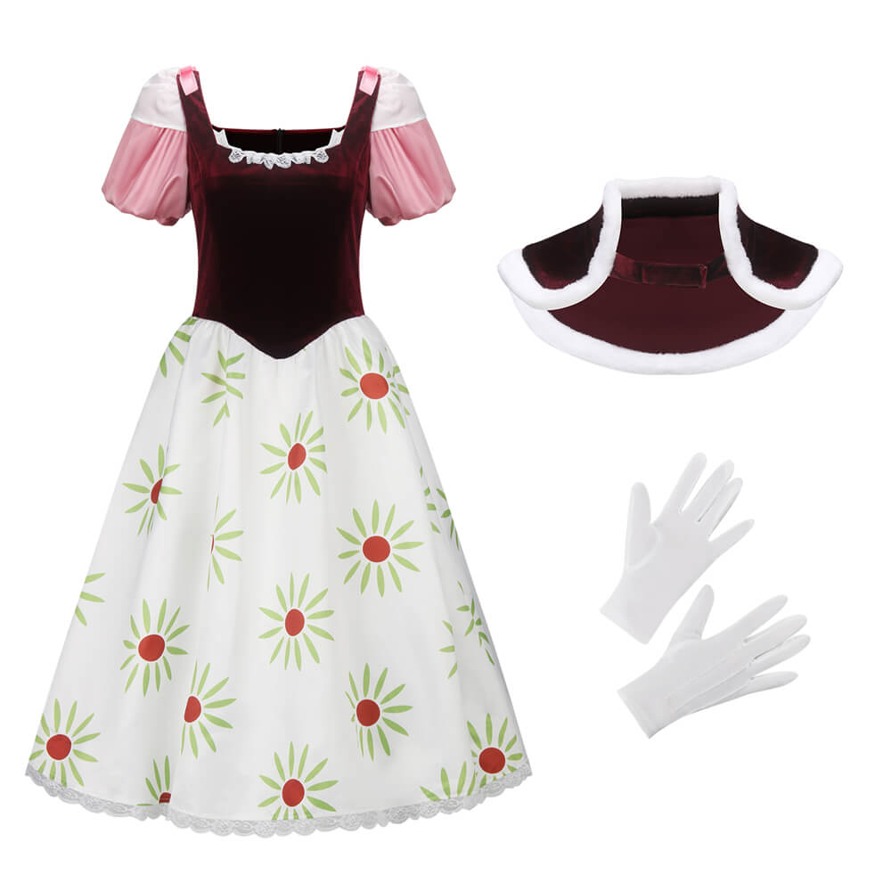The Haunted Mansion Tightrope Walker Cosplay Costume Sally Slater Vikidoky